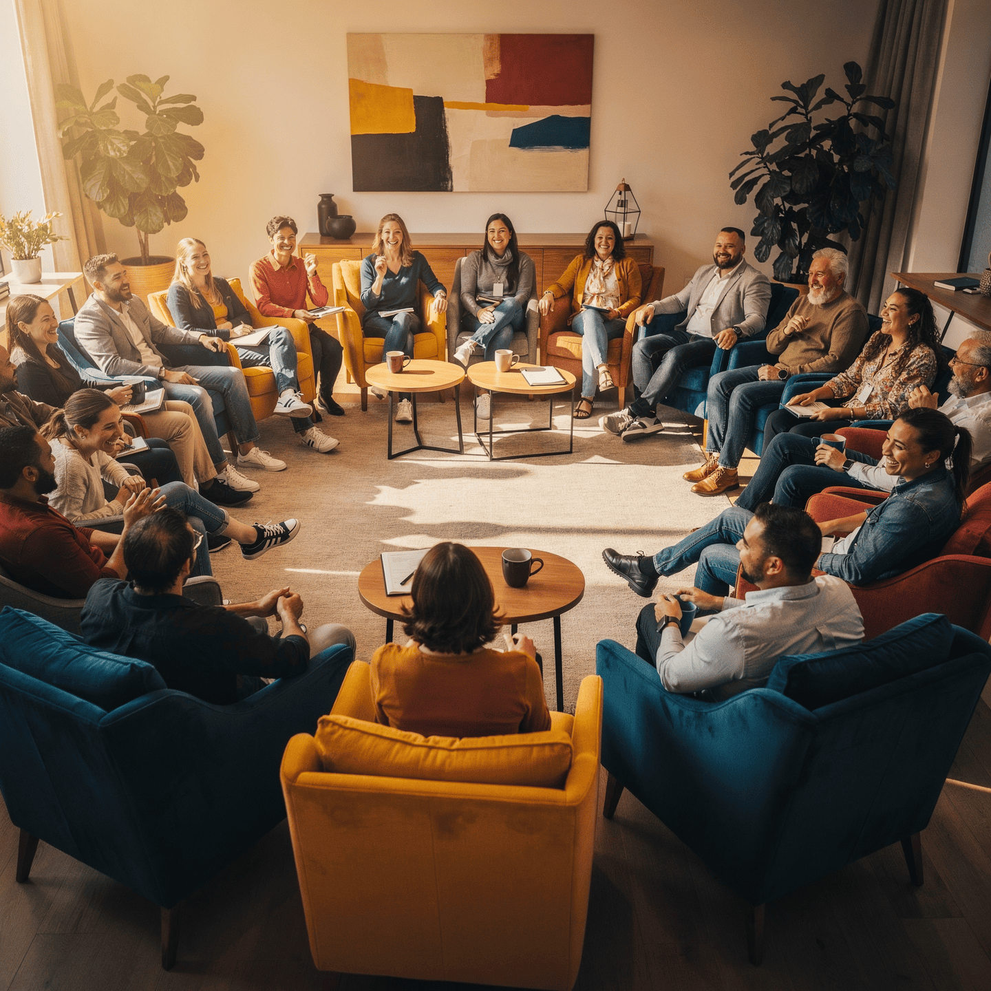 Circle Circle, Sprechen und Zuhören, Petra Prosoparis